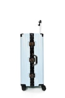 طقم شنط سفر 3 قطع ABS مع إطار ألومنيوم لون سماوي