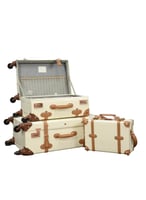 مجموعة شنط سفر كلاسيكية للنساء والرجال، مجموعة من...