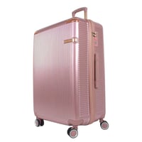 تشكيلة حقائب سفر بشكل مخطط بجوانب 4 قطع سحب كبيرة...