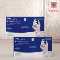 قفازات فينيل بدون بودرة 80حبة مقاس M