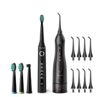 بكج فرشاة كهربائية وخيط الاسنان المائي ( الاسود )