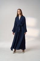 عباية كحلي بدون طرحة