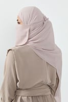 طقم طرحة ولثام 23