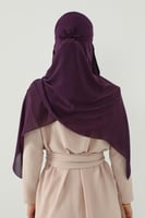 طقم طرحة ولثام ربط