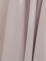 طرحه شيفون مع قبعة - رمادي