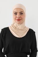 قبعة تغطي الرقبة والرأس - بيج