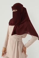 طقم طرحة ونقاب