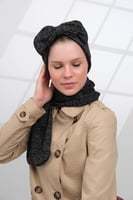 طقم توربان شتوي مع شال