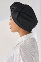 توربان قطني قابل للتعديل-أسود