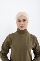 قبعة تغطي الرقبة والرأس - بيج