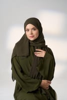 طقم طرحة ولثام - ربط