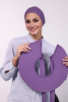 حجاب الشاطئ مع توربان