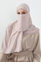 طقم طرحة ولثام 23