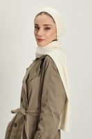 توربان شتوي فرو خفيف مع سكارف