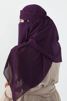 طقم طرحة ونقاب