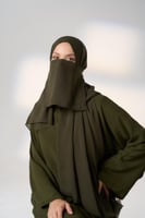 طقم طرحة ولثام - ربط