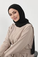 حجاب شيفون بمغناطيس وقبعة وسط