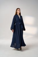 عباية كحلي بدون طرحة