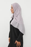 حجاب شيفون بمغناطيس وقبعة جانبي