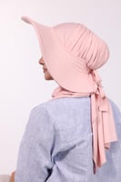 حجاب الشاطي مع قبعة