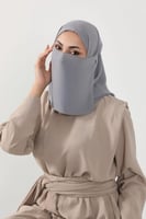 طقم طرحة ولثام