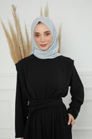 حجاب شاش تركي ربط من الخلف - اخضر فاتح