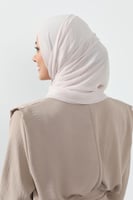 طرحة كرنشي مخيطة