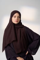 لثام مع طرحة بني