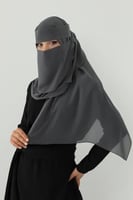 طقم طرحة ونقاب