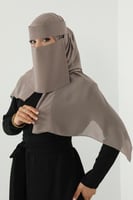 طقم طرحة ونقاب