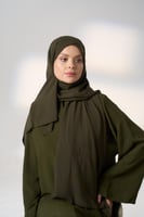 طقم طرحة ولثام - ربط