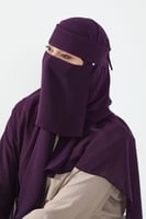 طقم طرحة ونقاب