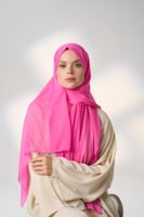 طقم نصف قبعة مع طرحة صيفية