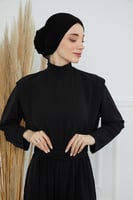 توربان قطن لف - اسود