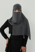 طقم طرحة ونقاب