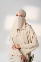 طقم طرحة ولثام