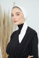 توربان قطني ربط من الخلف - اوف وايت