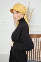 توربان كاب ربط من الخلف - اصفر داكن