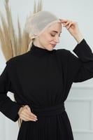 قبعة تحت الحجاب خفيفة شفافة