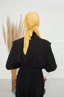 توربان كاب ربط من الخلف - اصفر داكن