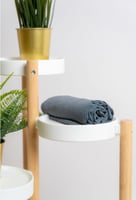 طرحة لينن - رمادي فاتح