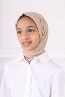 طرحة بناتي ربط من الخلف - بيج