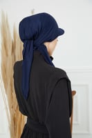 توربان كاب ربط من الخلف - كحلي