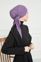 توربان قطني ربط من الخلف - بنفسجي