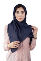 طرحة شاش - كحلي