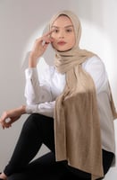 حجاب شتوي - رملي