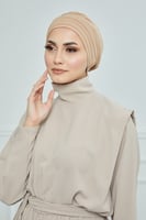 حجاب الشاطي مع توربان - رملي