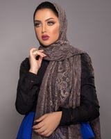 طرحة دانتيل - زيتي