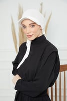 توربان كاب ربط من الخلف - ابيض