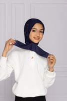 طرحة بناتي طقطق- كحلي